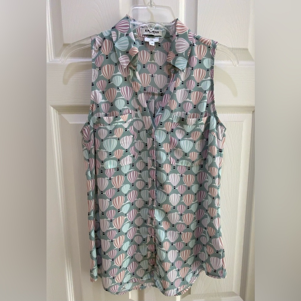 Express Portofino button down shirt, size small slim